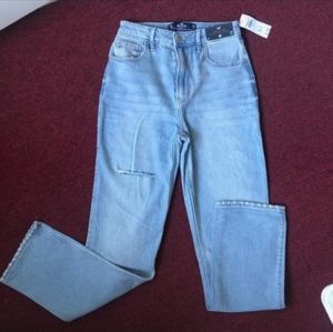 Hollister stacked vintage straight jeans
